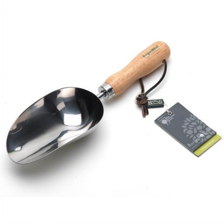 RHS stainless compost scoop